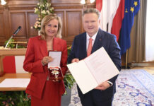Drei Auszeichnungen für Wiens Wirtschaftsmacher Doris Felber und Bürgermeister Michael Ludwig
