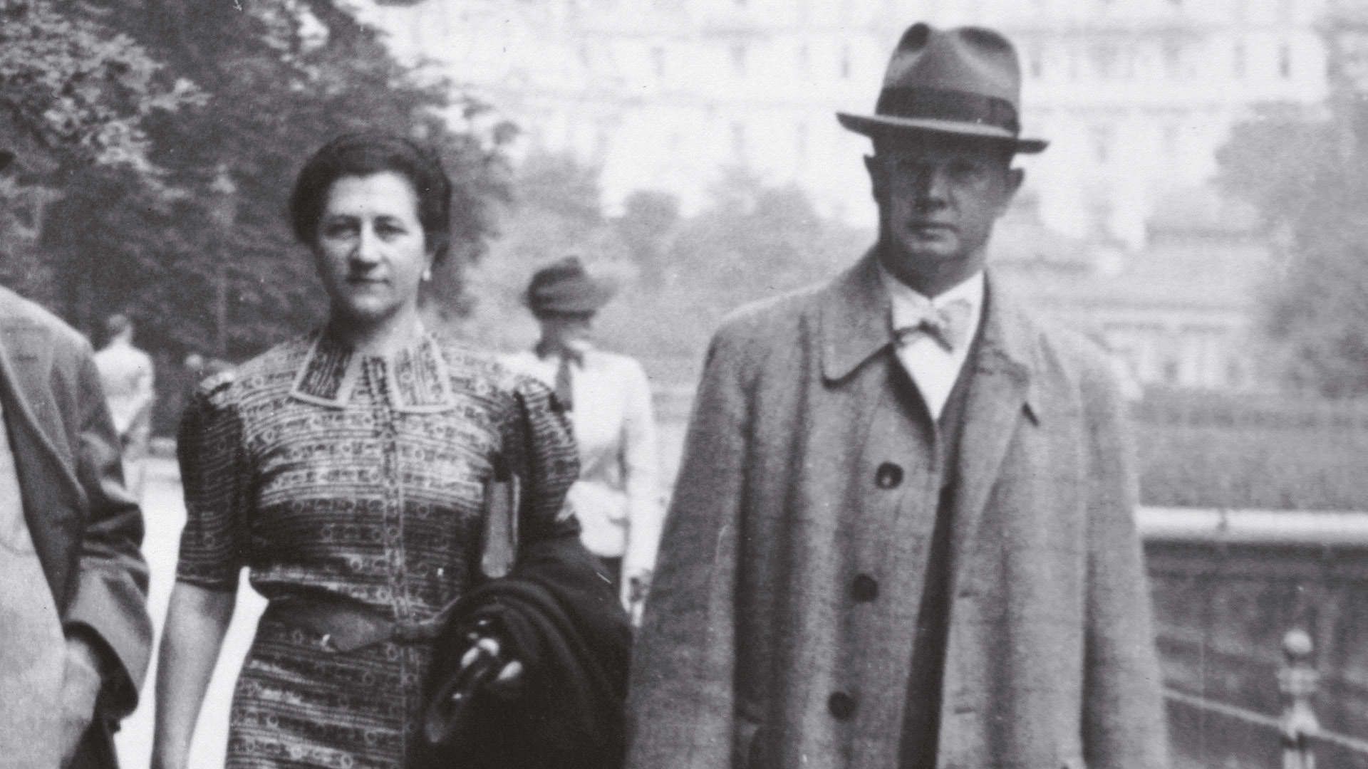 AÏDA-Gründer Josef Prousek mit seiner Frau Rosa im Jahr 1948