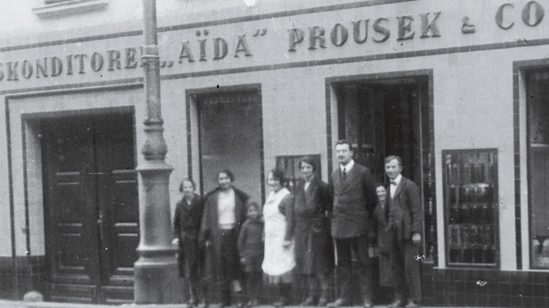 AÏDA Porzellangasse im Jahr 1934