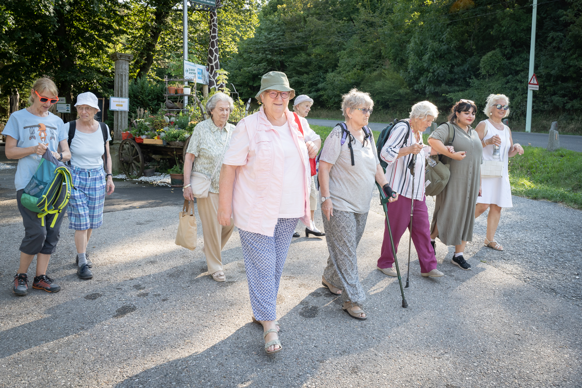 Ausflug Senior:innen unterwegs