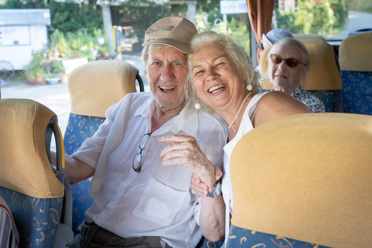 Ausflug Senior:innen unterwegs