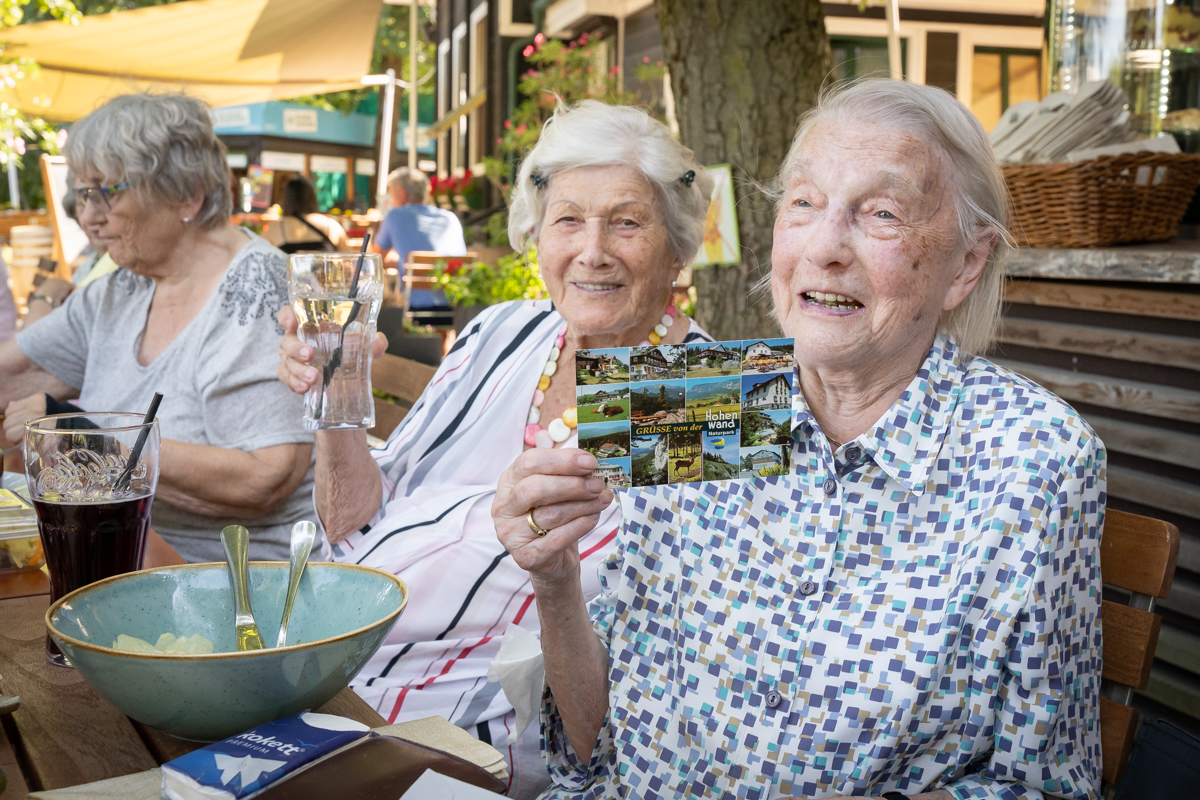 Ausflug Senior:innen unterwegs