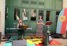 Kultursommer Wien im Haus Wieden Gartenkonzert_HausWieden_cHzl_Katrin Weber und Magda Leeb