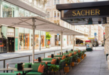 Sacher eröffnet wieder seinen Sommer-Hotspot in der City Sacher Summer Garden 2026