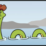 Cartoon Nessie Of Loch Ness