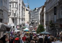 Neubaugasse: Flaniermarkt wird jetzt noch größer Flaniermarkt Neubaugasse