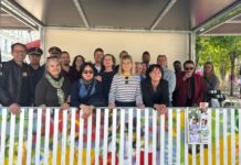 Sicher ist sicher: Das Grätzlbox-Festival kann mehr Sicheres Miteinander am Yppenplatz: Die Grätzlbox mit der Ottakringer Bezirksspitze lädt ein (Bild: BV 16).
