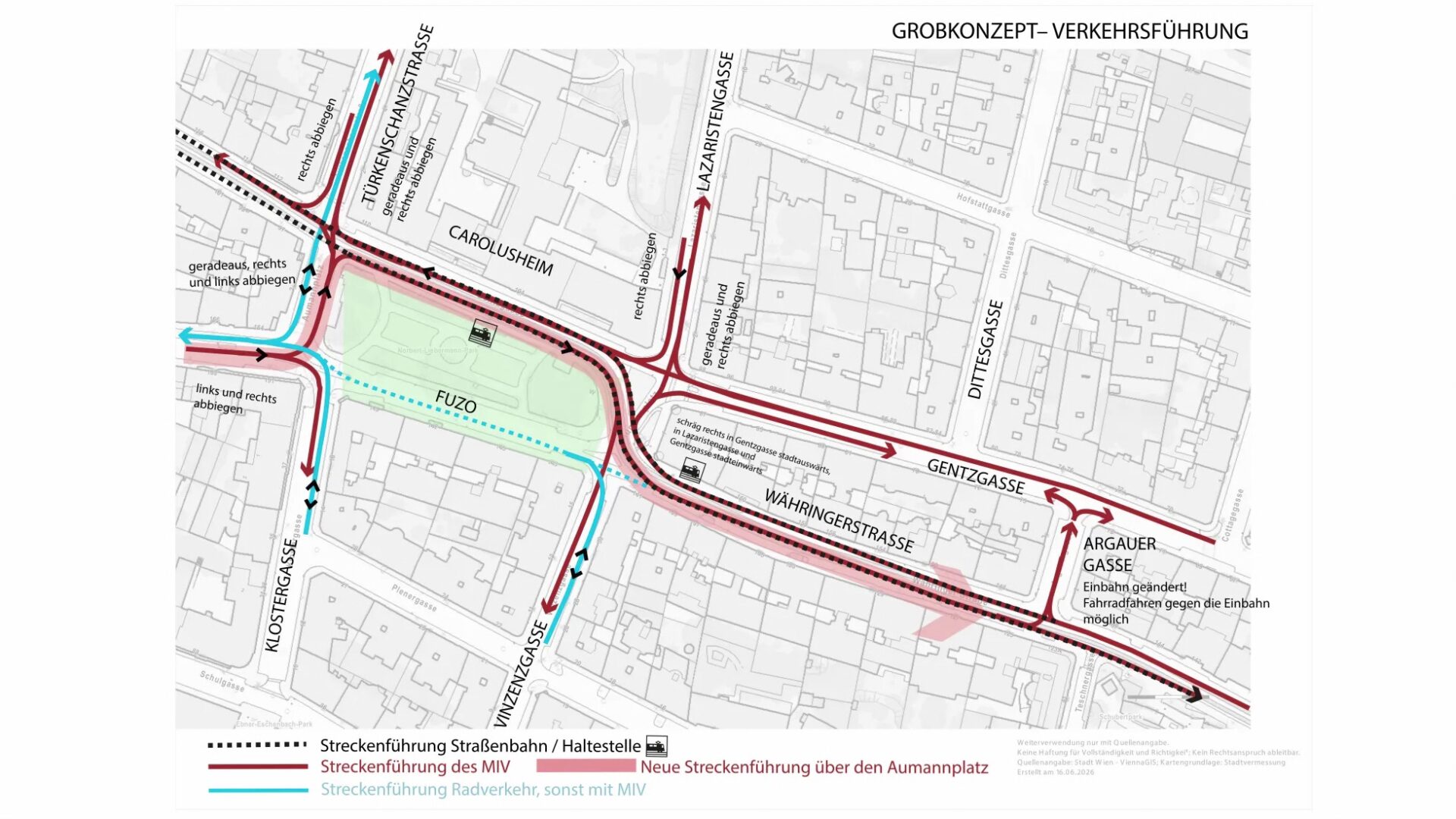 Verkehrskonzept Aumannplatz