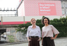 Wiener Gemeindebauten werden fit für die Zukunft Wohnbaustadträtin Elke Hanel-Torsch und Wiener Wohnen Direktorin (interim.) Katharina Klement in der Lorbeergasse im 3. Bezirk © Stadt Wien/Pamela Rußmann