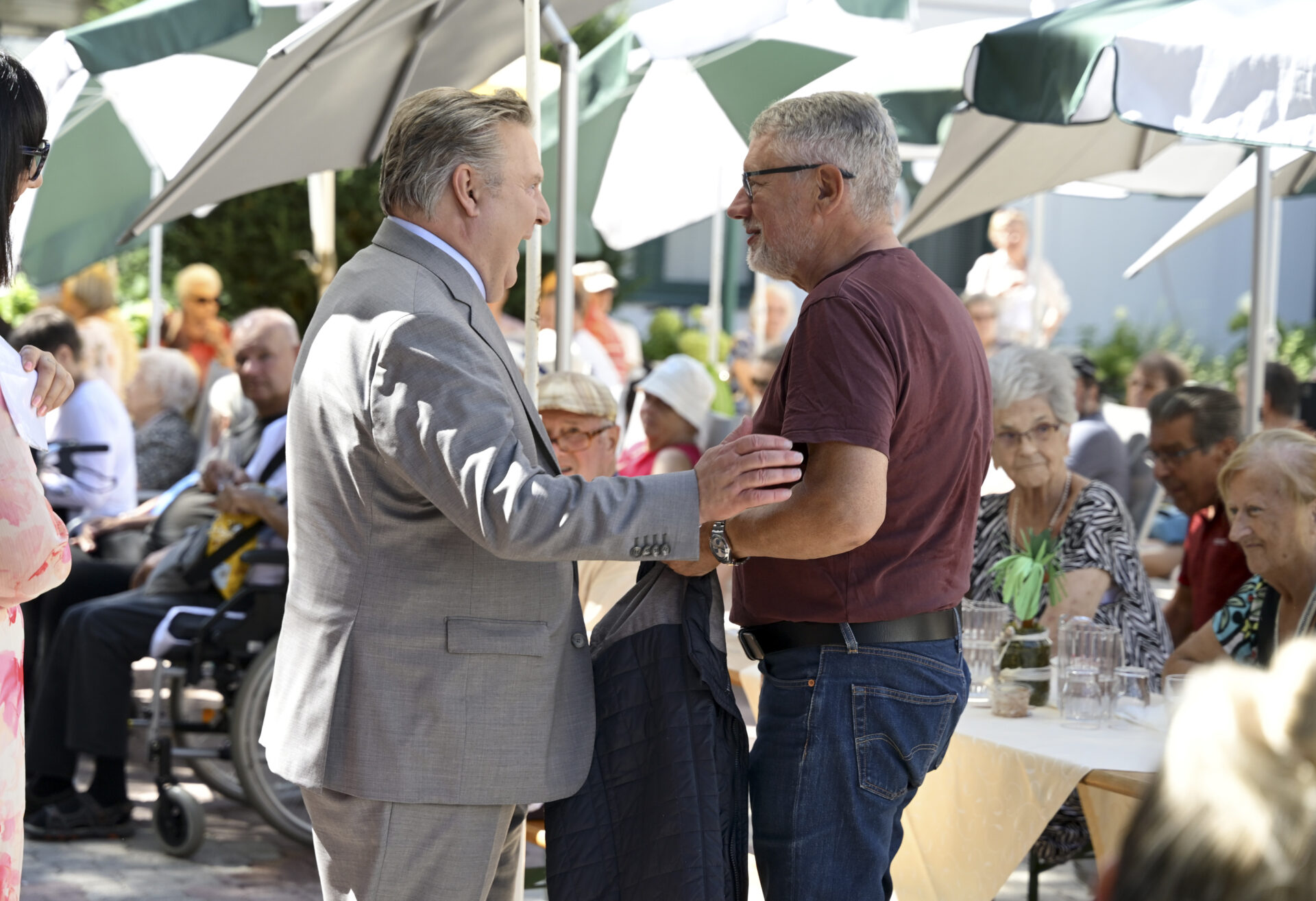 Bürgermeister Ludwig besucht Finale der Gartenkonzerte in den Häusern zum Leben