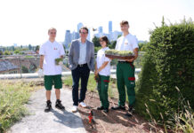 Wiener Stadtgärten: Start für Klimagärtner-Ausbildung Klimagärtner-Lehrlinge der MA42