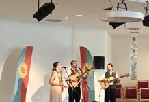 Trio Südbahnhof sorgte für Sommerklänge im Haus Rosenberg Gartenkonzert Haus Rosenberg