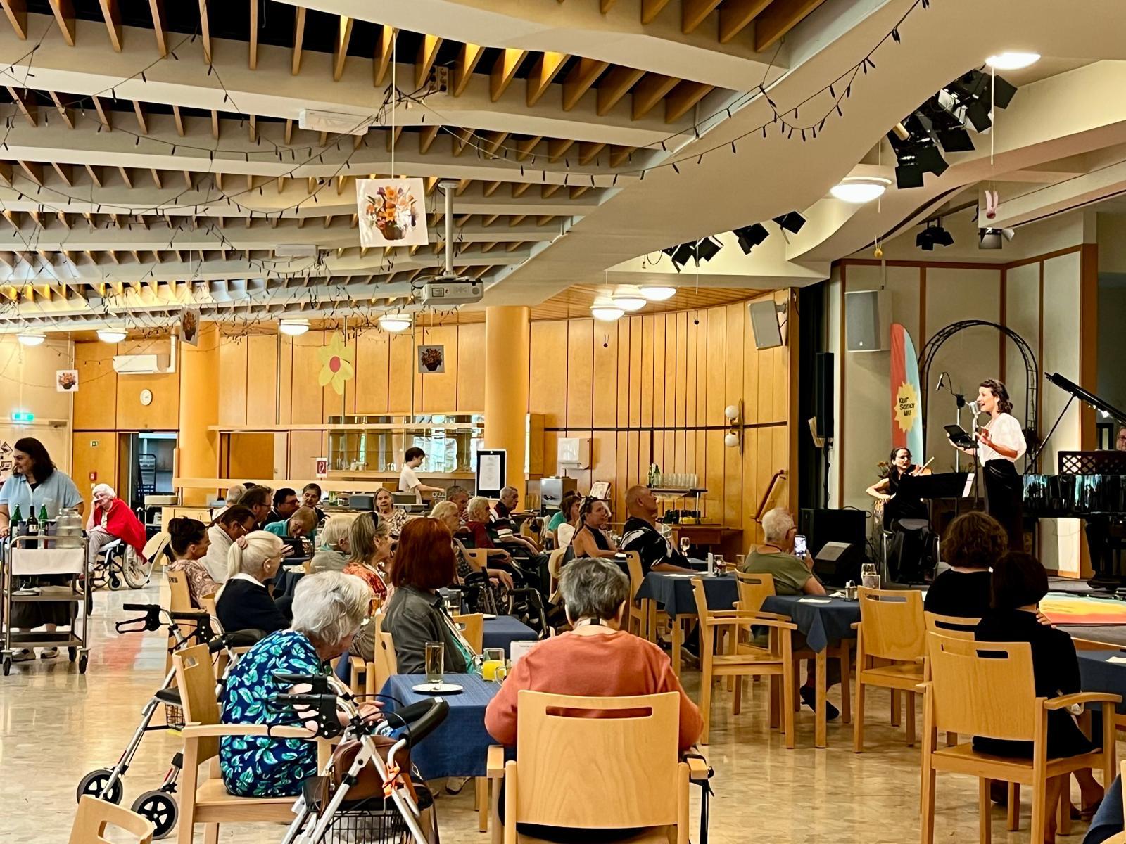 Gartenkonzert Haus Neubau