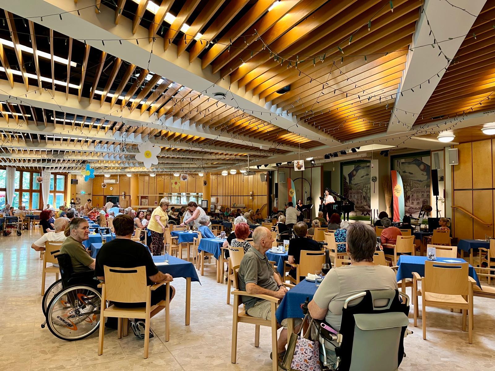 Gartenkonzert Haus Neubau