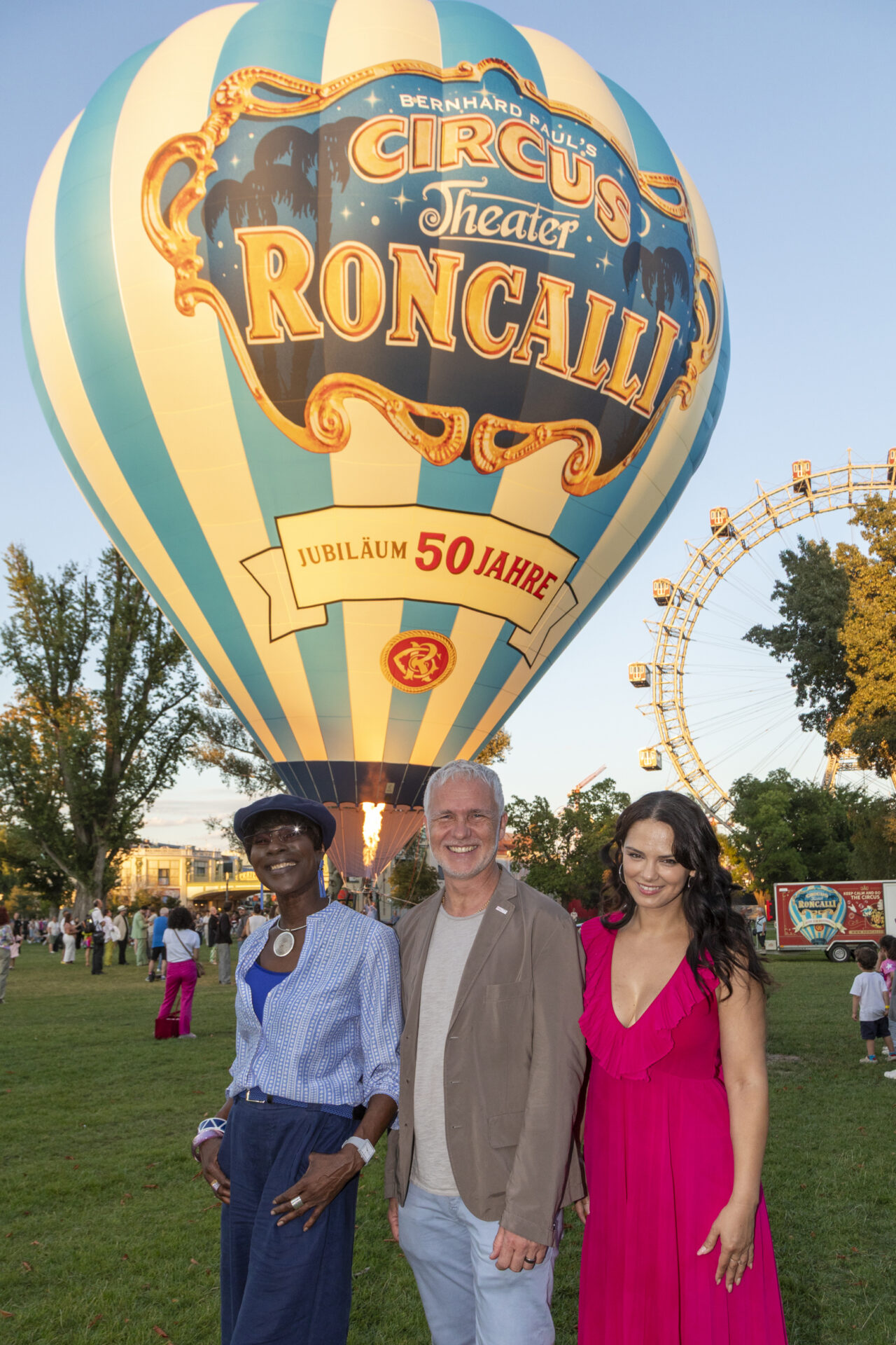 Roncalli Heißluftballon im Wiener Prater