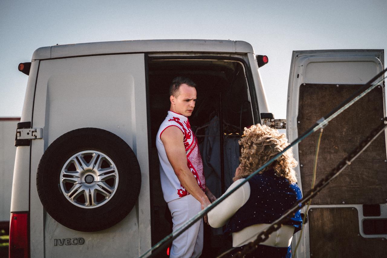 Proben Zirkus Louis Knie