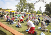 Wiener Rotes Kreuz: Familienfest auf der Kaiserwiese Wiener Rotes Kreuz: Familienfest auf der Kaiserwiese