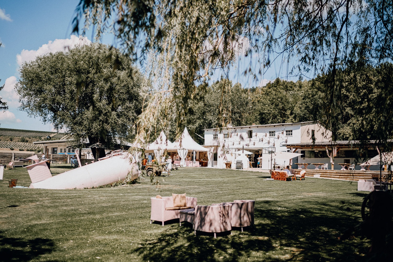 Grillen in der Stadtflucht Bergmühle