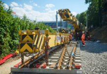 Badner Bahn: Schule beginnt, Baustelle endet Über den Sommer wurden Teile der Strecke saniert © WLB Zinner