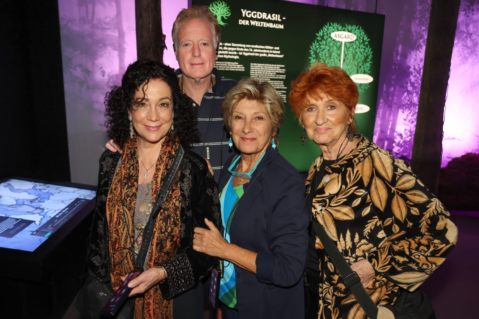 Barbara Wussow, Albert Fortell, Olivia Silhavy & Bigi Fischer