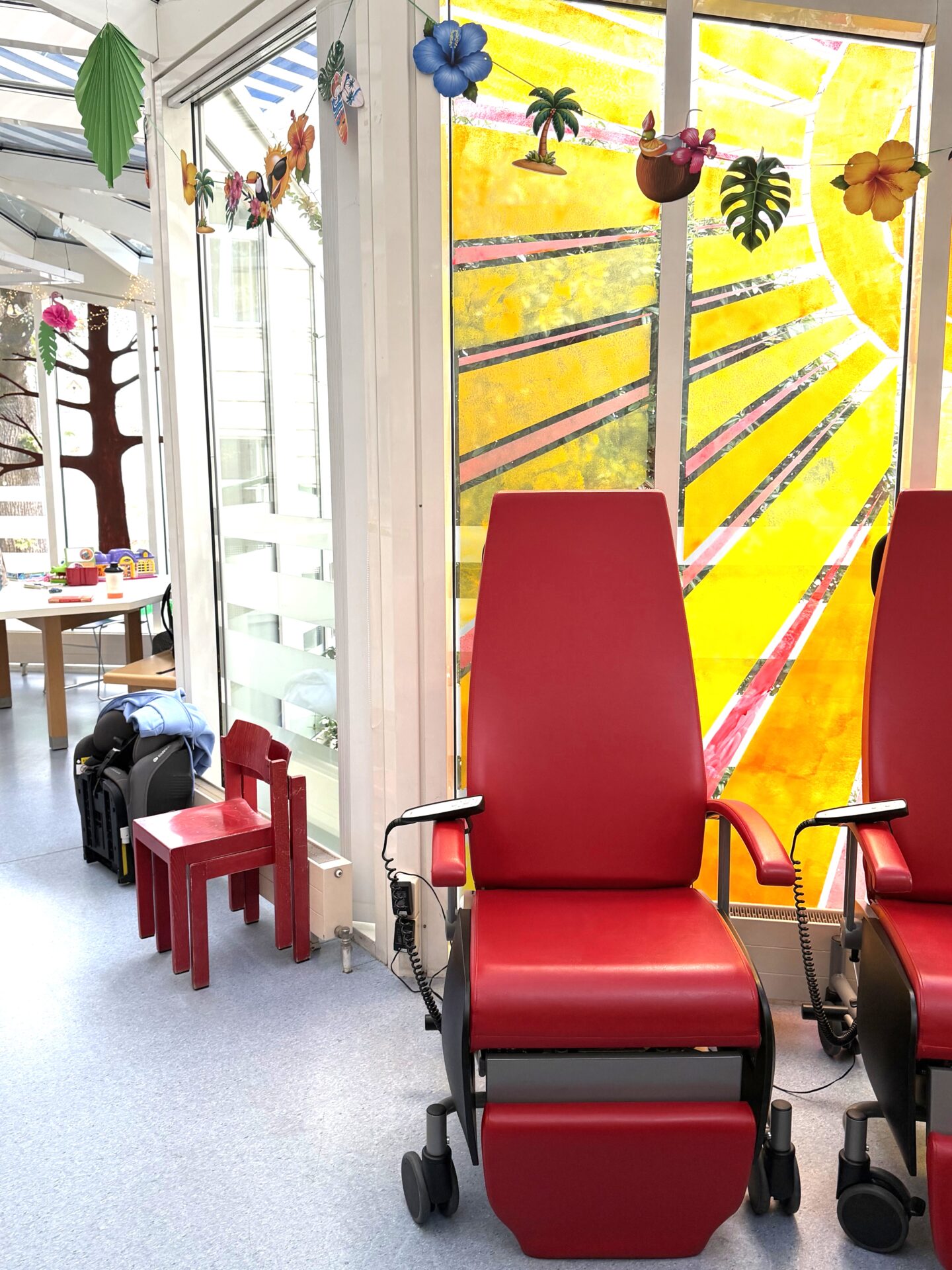 rebstherapie in der Tagesklinik des St. Anna Kinderspitals
