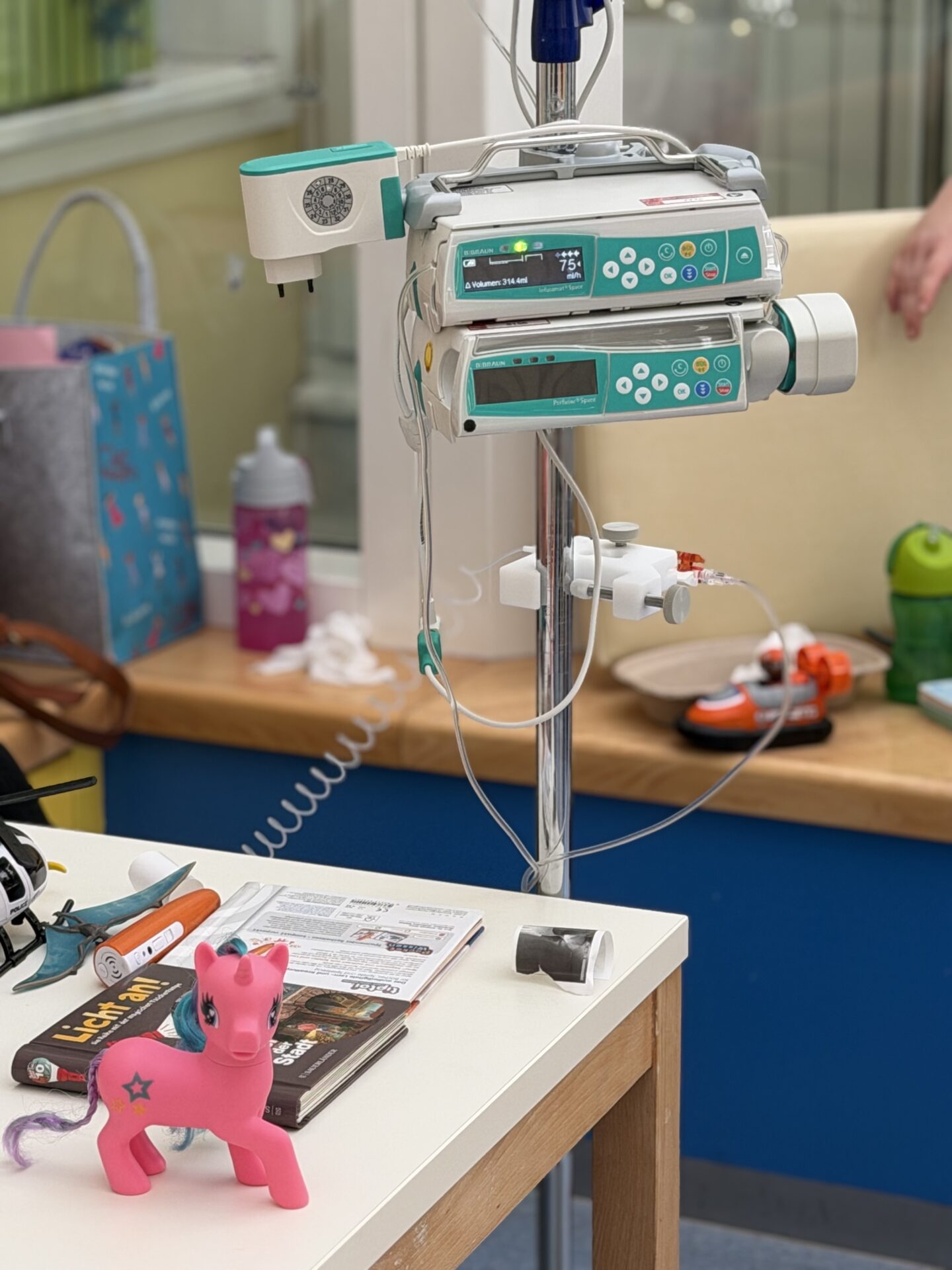 rebstherapie in der Tagesklinik des St. Anna Kinderspitals