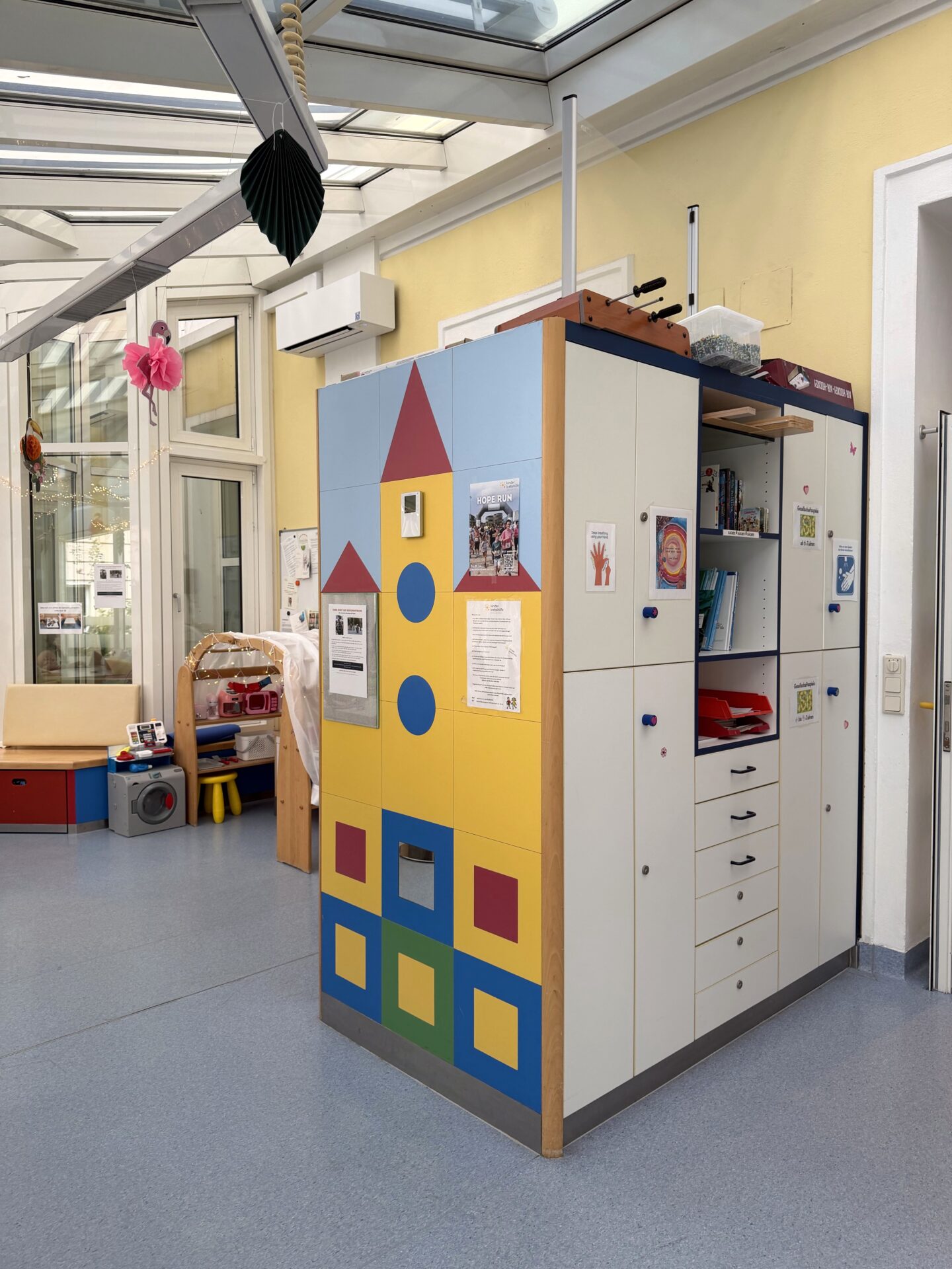rebstherapie in der Tagesklinik des St. Anna Kinderspitals