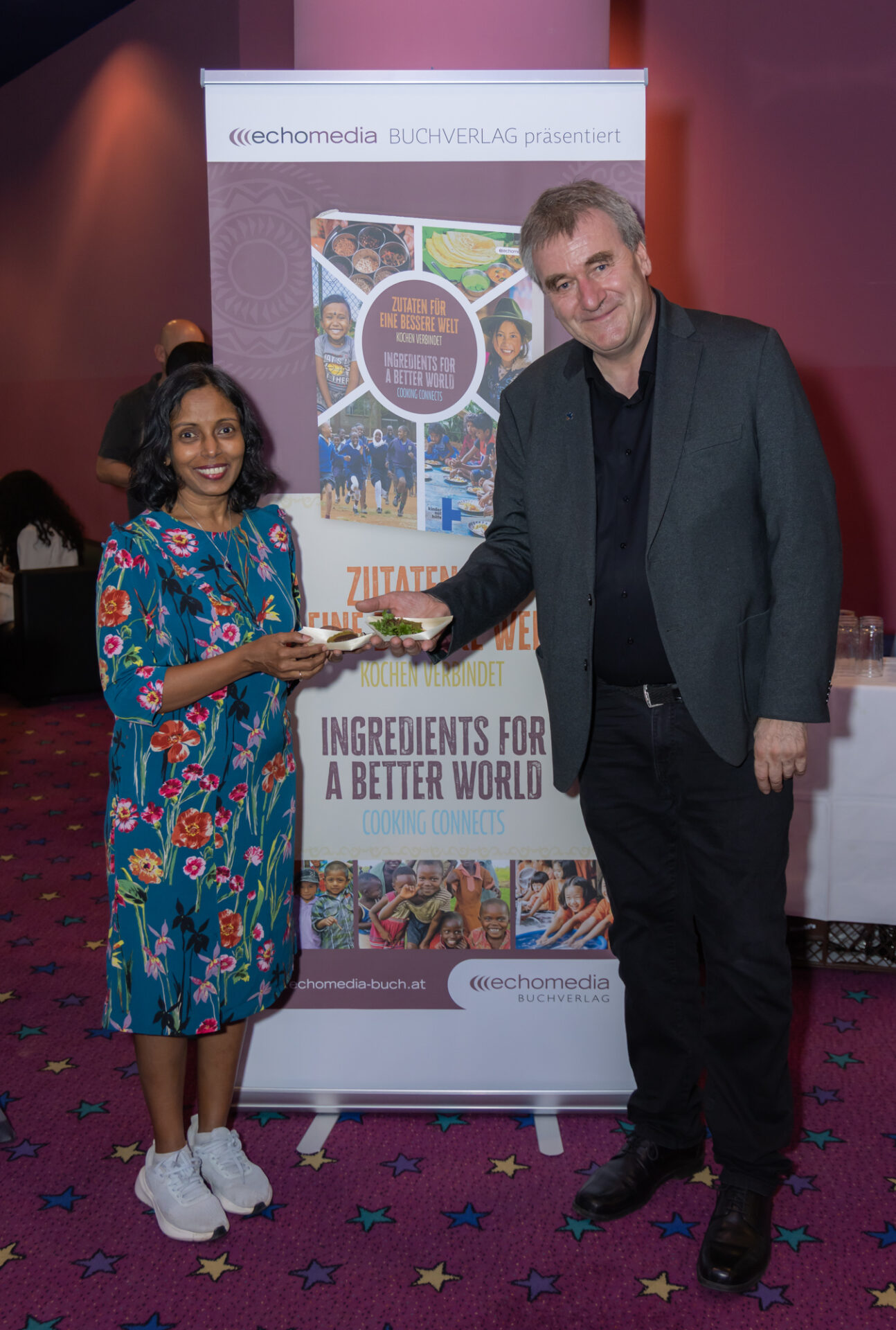 Ramya Jiransinghe und Gottfried Mernyi