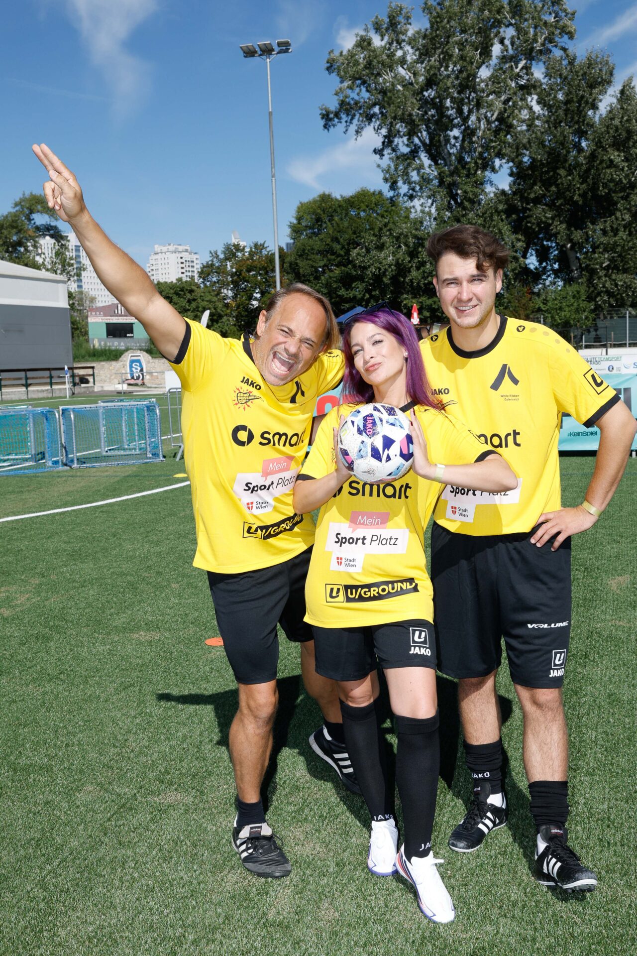 Leo Aberer, Bianca Holzmann und Chris Steger