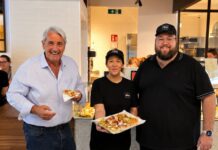 Alice Pizza bringt ein Stück Rom ins Donau Zentrum BV Nevrivy bei der Eröffnung von Alice Pizza im Donauzentrum.