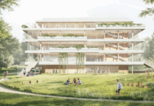 Große Pläne für die Kleinen im Bildungsbezirk Favoriten So wird sich die neue GTVS nach Fertigstellung präsentieren © Karl und Bremhorst Architekten ZT GmbH