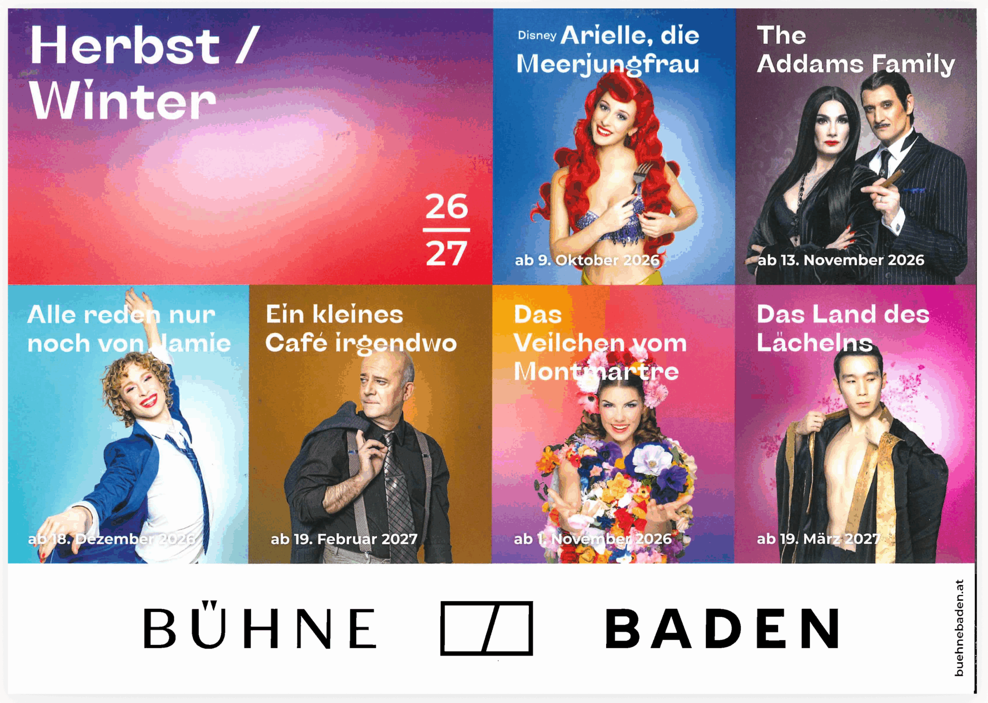 Bühne Baden Saison 26/27