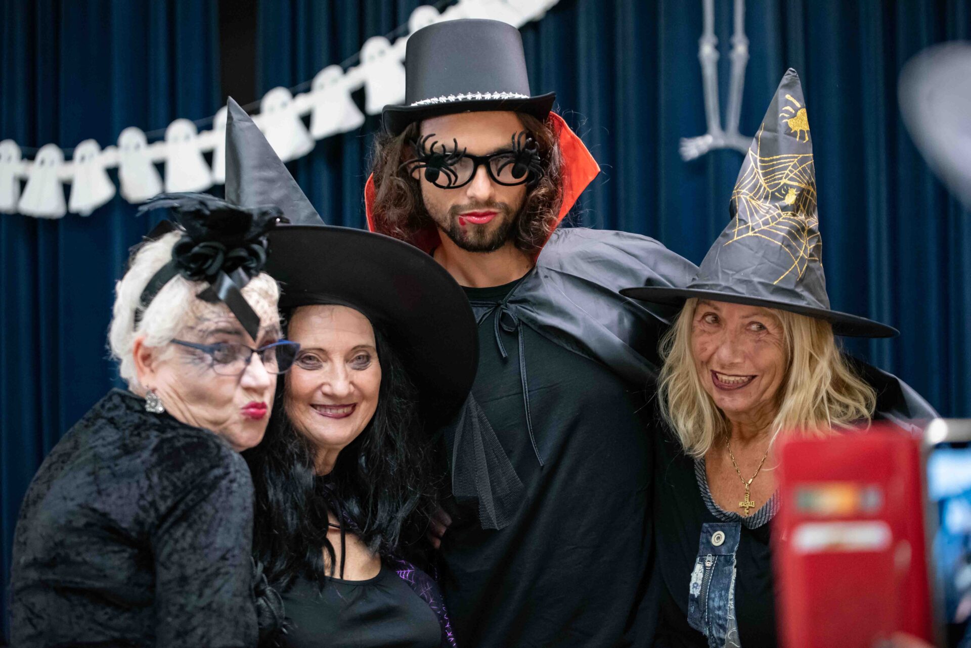 Halloween Feier Häuser zum Leben