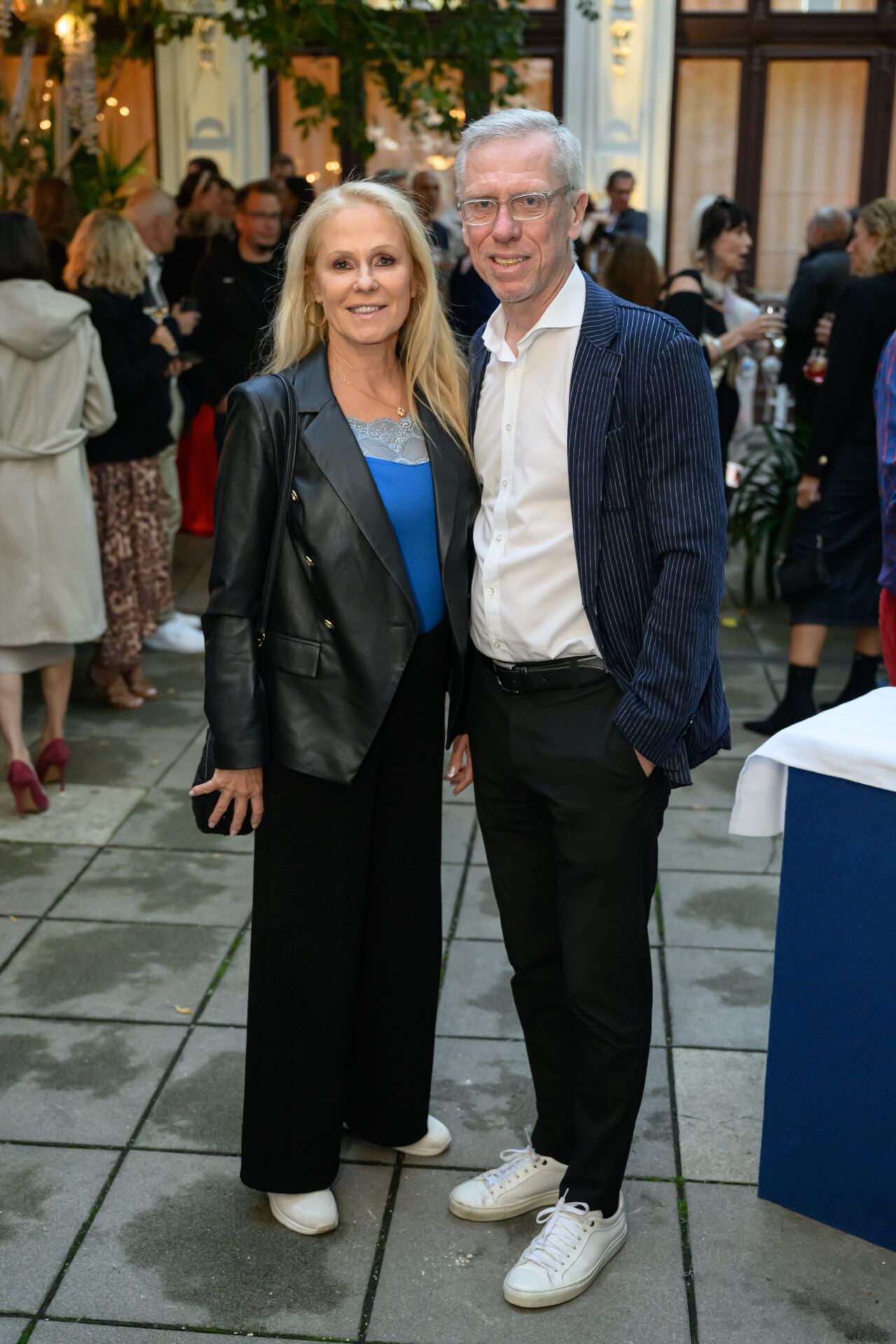 Peter Stöger und Ulrike Kriegler