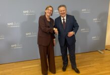 Wien will leistbares Wohnen für die Zukunft sichern Bürgermeister Michael Ludwig mit Wohnbaustadträtin Elke Hanel-Torsch © Berger