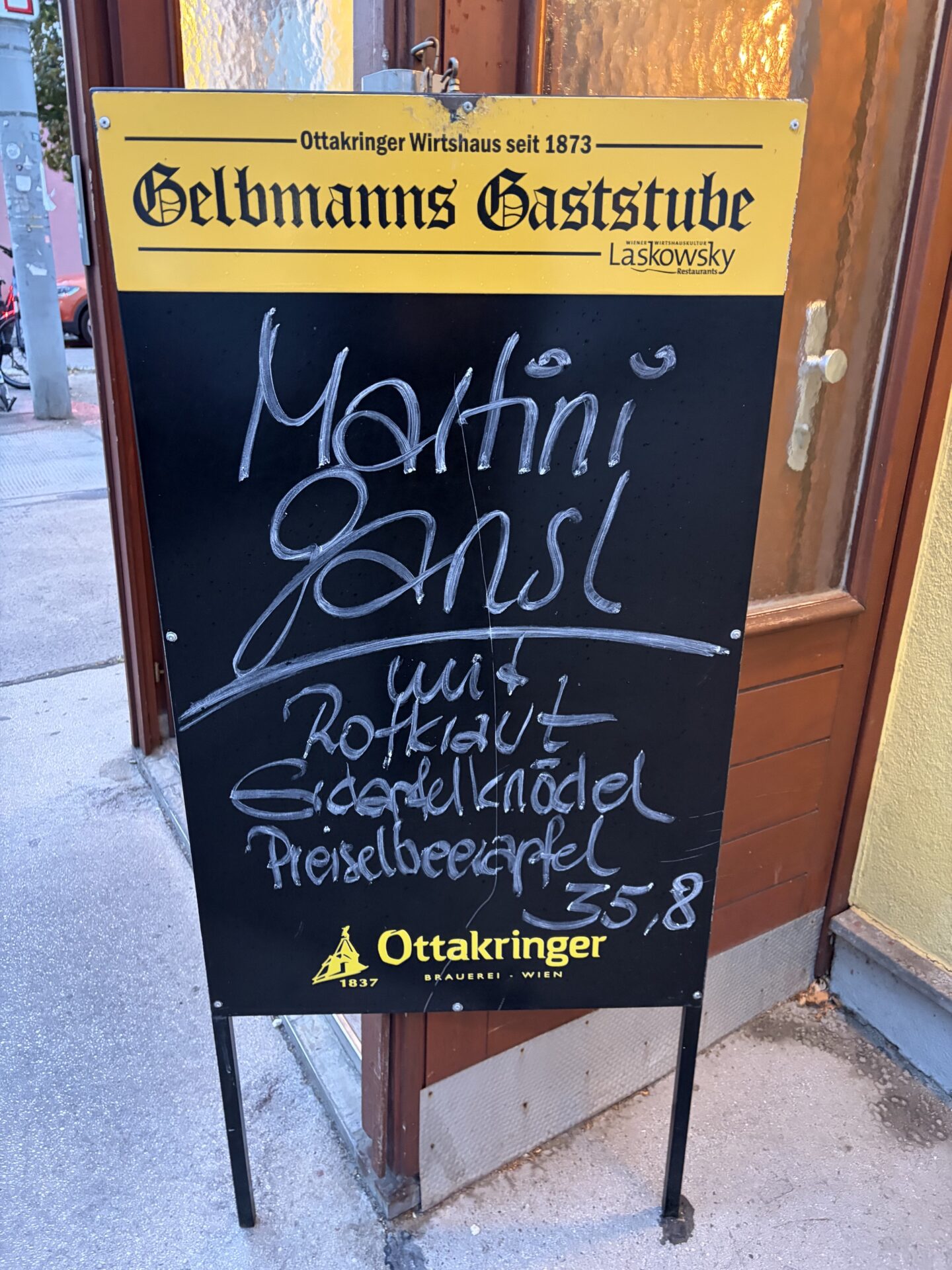 Gansl-Zeit ist wieder (Bild: HaSt).