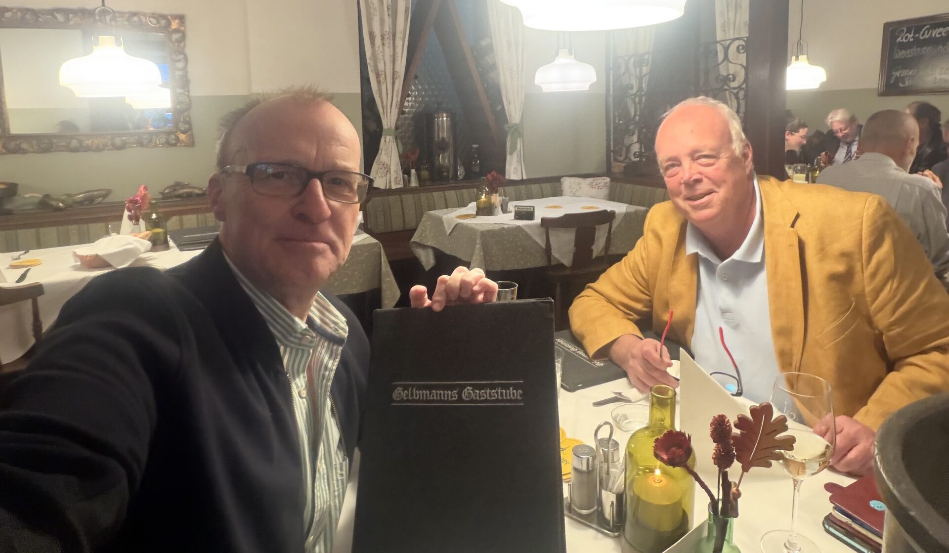 Hans Steiner und Tom Healy (Bild: HaSt).