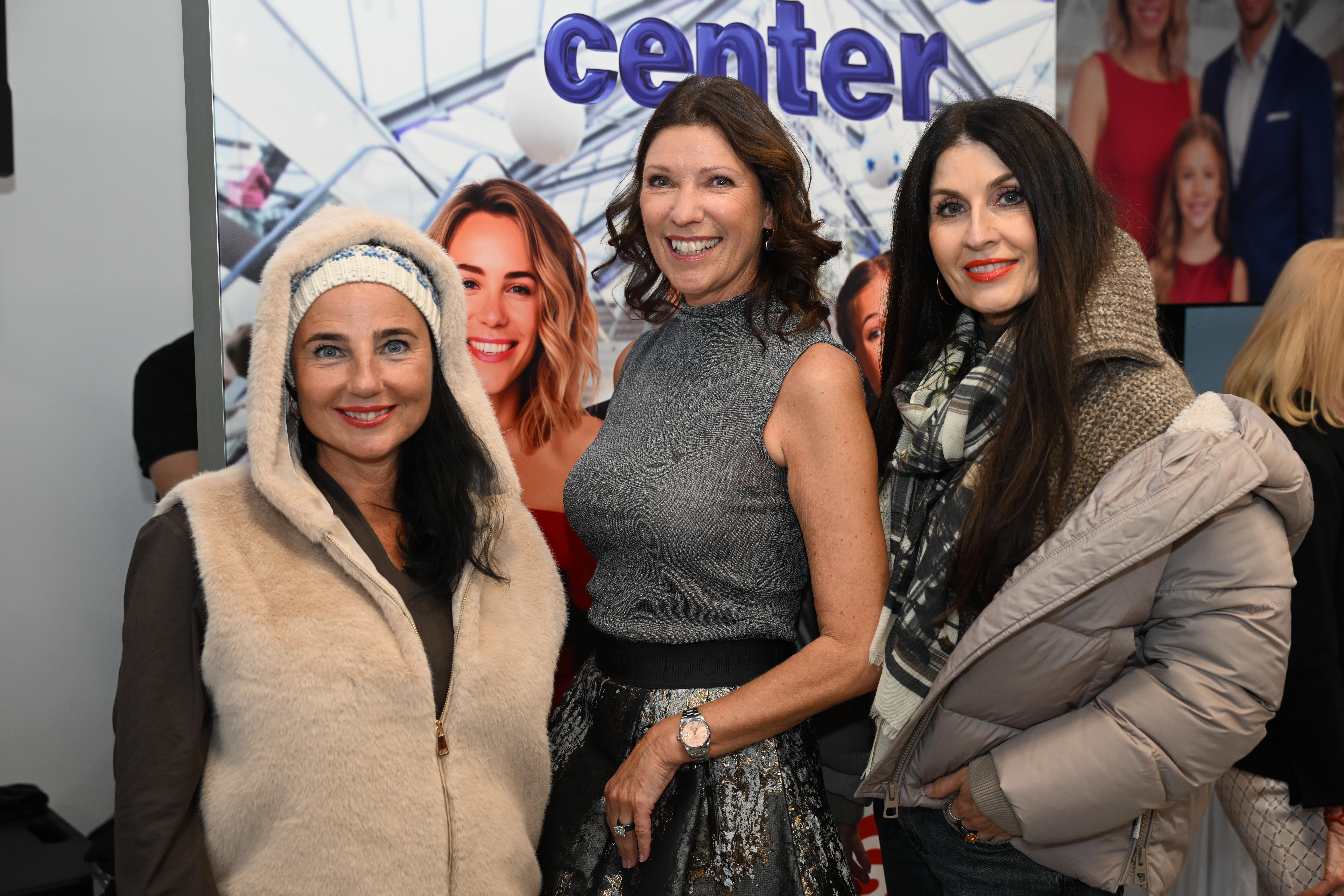 Nadja Maleh, Marion Nachtwey und Monika Ballwein