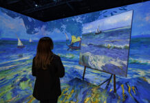 Auf diesen “Vincent” haben Kunst-Freunde gewartet Die Ausstellung „Vincent: Zwischen Wahn und Wunder - Van Gogh Immersiv“ ist eine intensive Begegnung mit dem Feuer der Farben © Alegria Exhibition GmbH