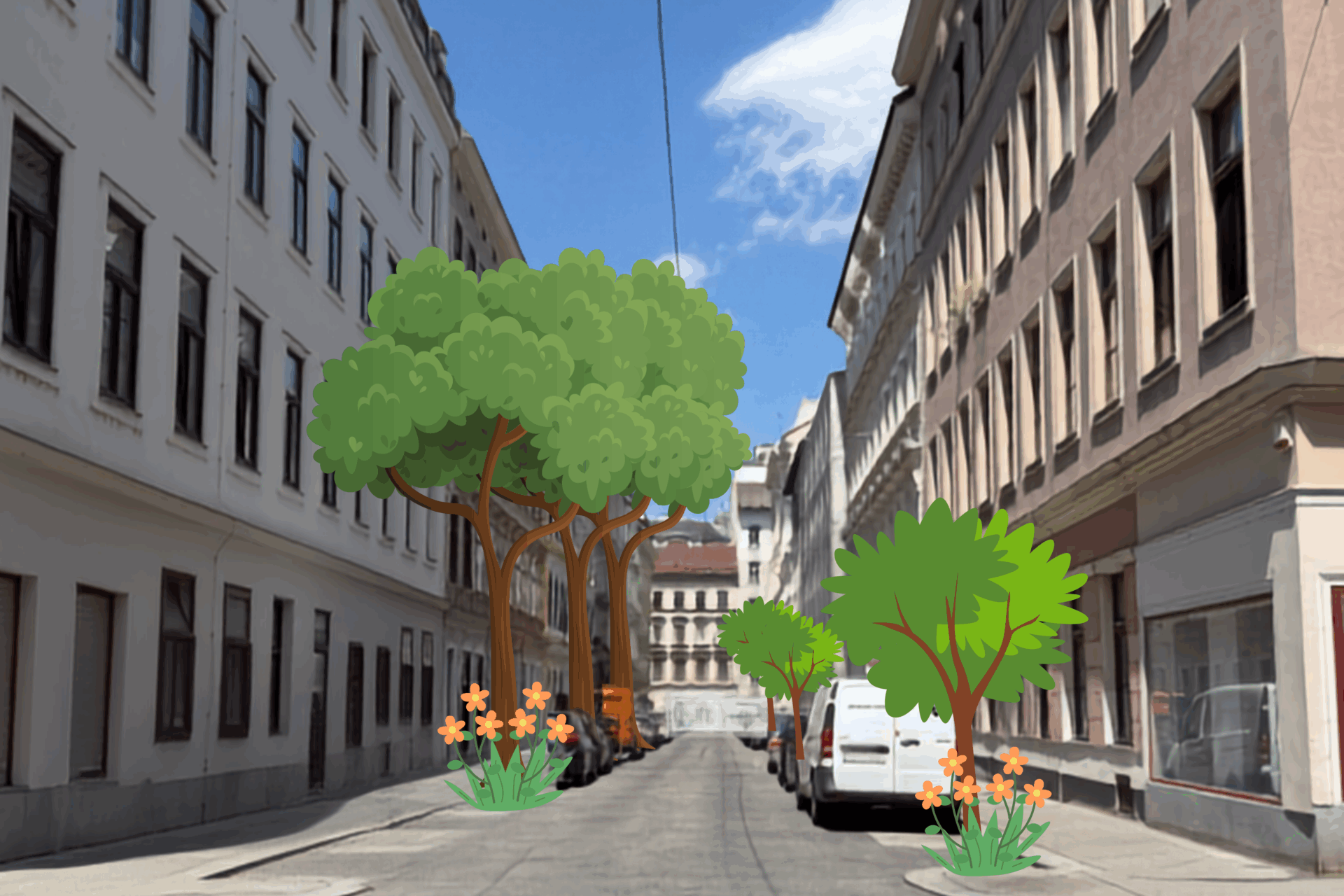 Visualisierung Rüdigergasse