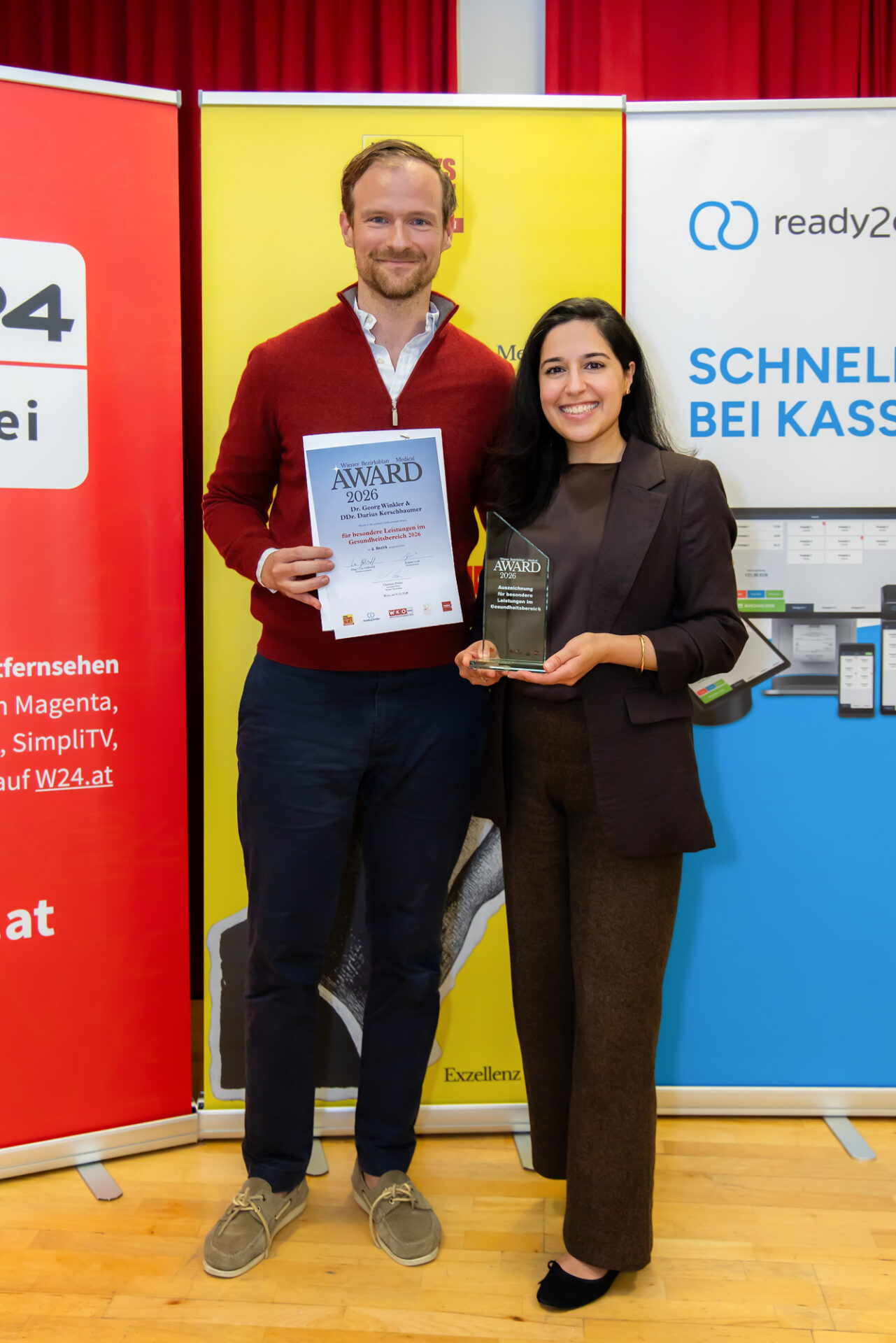 Doktoren Georg Winkler & Darius Kerschbaumer (Bild: Oblak).