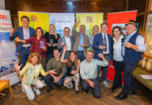 Gemütliche Stimmung bei den Ottakringer Awards! So sehen die Ottakringer WBBA-Sieger aus (Bild: Sandra Oblak).