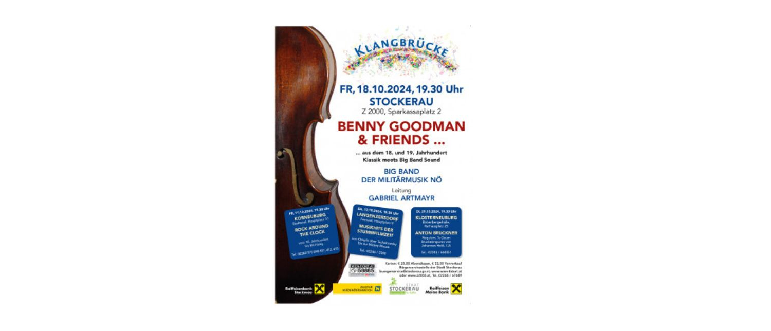 Benny Goodman & Friends aus dem 18. und 19. Jahrhundert